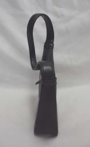 De colección? "Nine West Cartera Nueva Sin Etiquetas Cuero Sintético Negro 7,5"" X 7"" X 2,5"" Caída 9,5" - Imagen 5 de 11