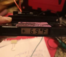 MERCEDES w124 VDO OEM Outside Temperature Sensor °F 1245420105 Tested 