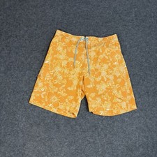Tommy Bahama Relax Swim Trunks Mens Size Large Orange Floral Lined