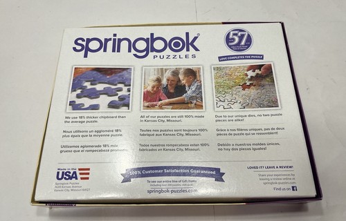 Springbok Puzzle "THE COOKIE ARCHITECT SPRINGTIME COOKIES" 500 Pcs Bag Sealed - Imagen 2 de 8