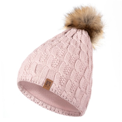 Mütze Schal Set Damen Wintermütze Gefüttert Schlauchschal Handschuhe Winter Warm - Bild 29 von 43