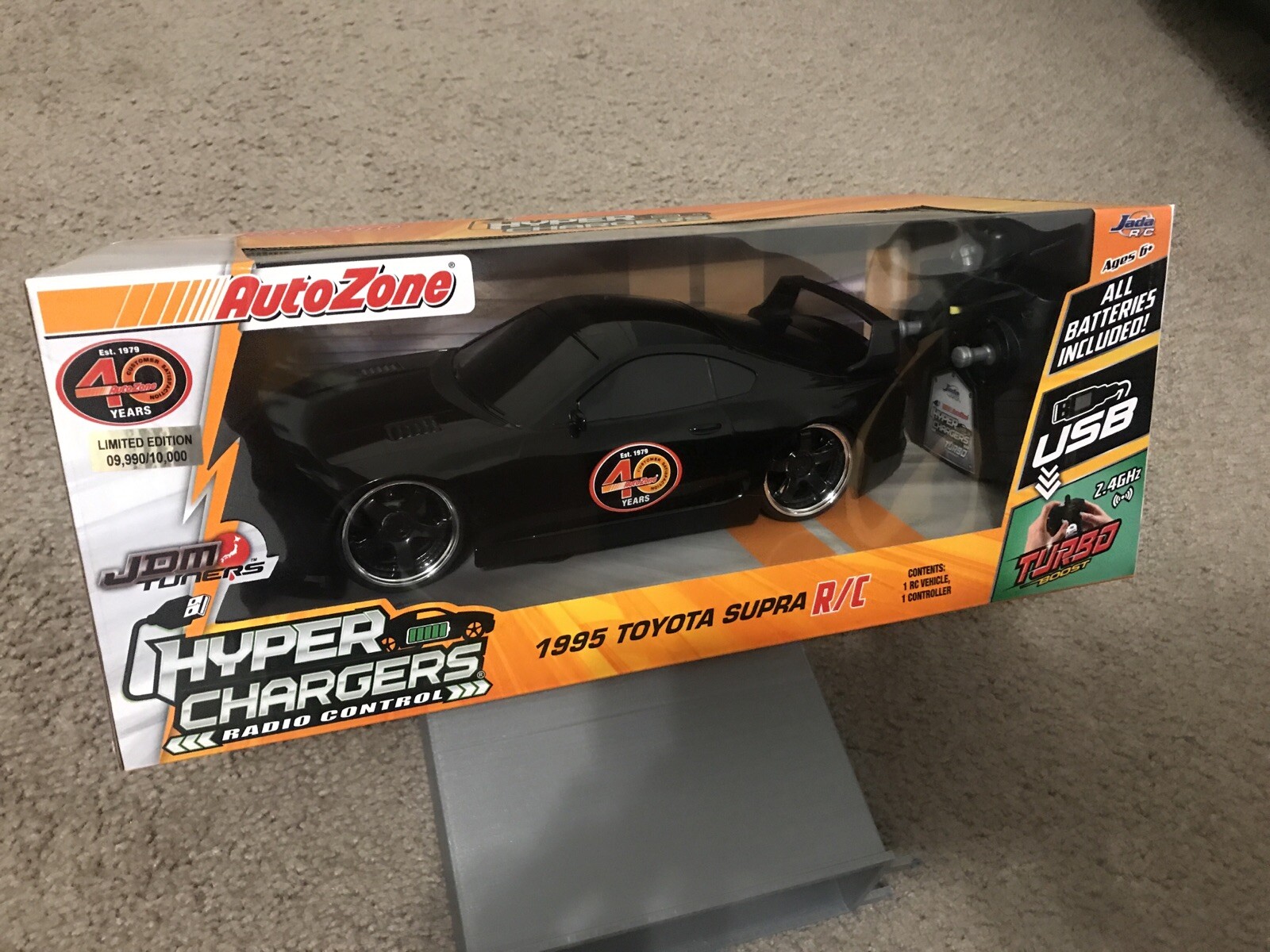 Hyper Chargers Toyota 1995 Supra R/C Radio Remote Control 116 40th