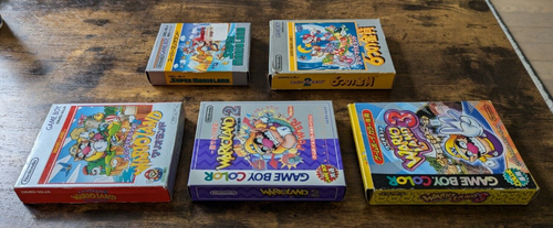 Super Mario Land 1 2 Wario Land 1 2 3 Nintendo Game Boy Color Lot of 5 NTSC-J - Picture 3 of 24