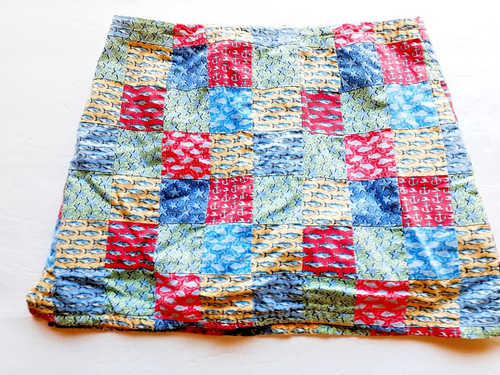 Vineyard Vines Girls Skort Patchwork Plaid Pink Nautical Fish Size 12 - Picture 1 of 10