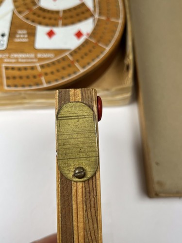 (Lot Of 6) VTG Cribbage Board Game With Pegs Ephemera Clubs Lodge Cabin See All - Picture 13 of 24
