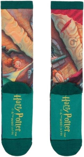 Harry Potter - Calcetines de la cámara secreta - Libros agotados unisex grandes NUEVOS - Imagen 2 de 8