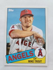 2020 Topps 1985 35th Anniversary Mike Trout Los Angeles Angels #85-1
