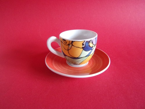 CUBIERTA DE COLECCIÓN DE PORCELANA MOKKA ESPRESSO - TIRSCHENREUTH BAVARIA - Imagen 10 de 10