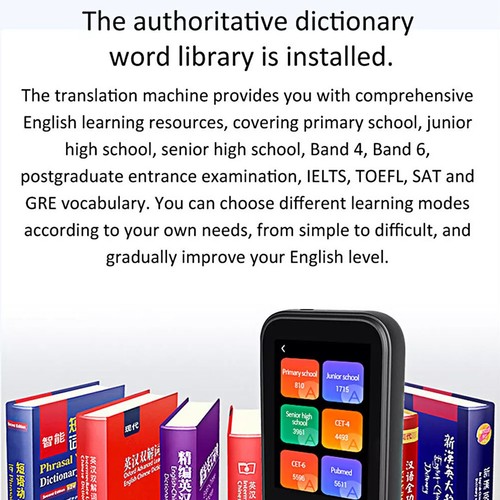 138 Language Smart Audio Übersetzer 14 Offline Sprach Übersetzungsgerät - Bild 11 von 21