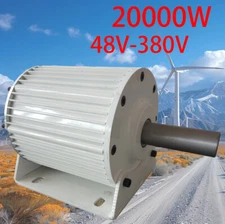 20KW Permanent Magnet Generator Rare Earth 60Hz 400Rpm 220V 380V Wind Turbine