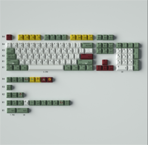 1 SET GMK Star Wars Boba Fett Height Keycap PBT Key Caps For Mechanic Keyboard - Picture 5 of 5