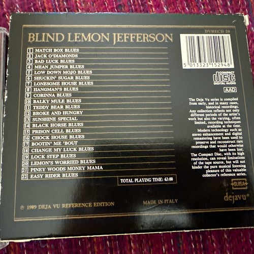 FOUR Blues CDs Hooker James BB King Jefferson - Picture 3 of 7