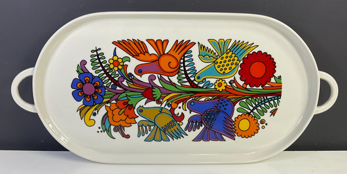 Plato ovalado Villeroy & Boch Acapulco 16" - forma Milano vintage - Imagen 2 de 7
