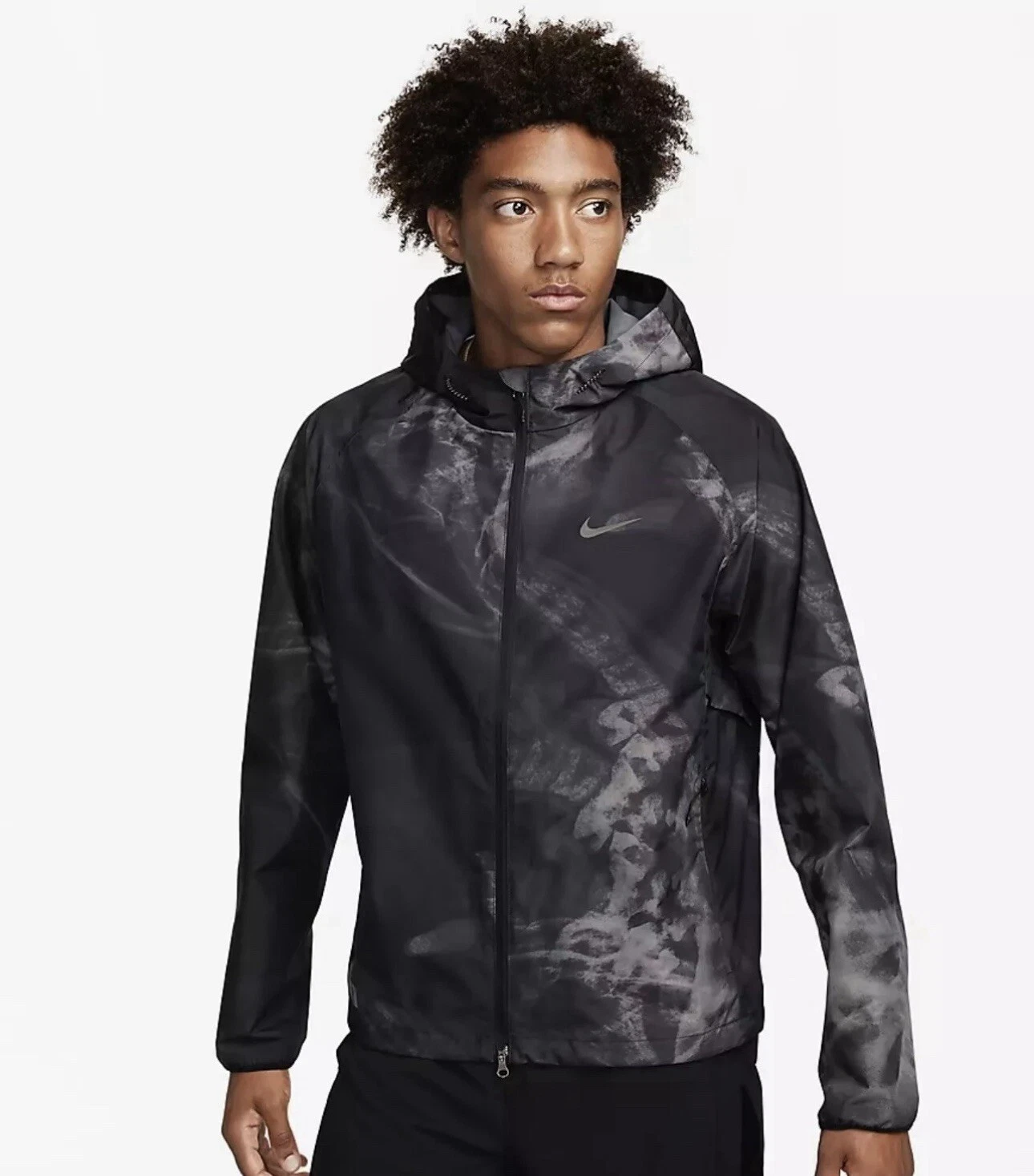 Nike Storm-Fit Run Division Flash Running Jacket Black FB8550-010 Mens Size XL