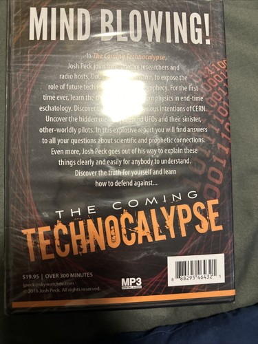 The Coming Technocalypse MP3 Biblical Prophecy with Josh Peck Doug/Joe Hagmann - Picture 2 of 2