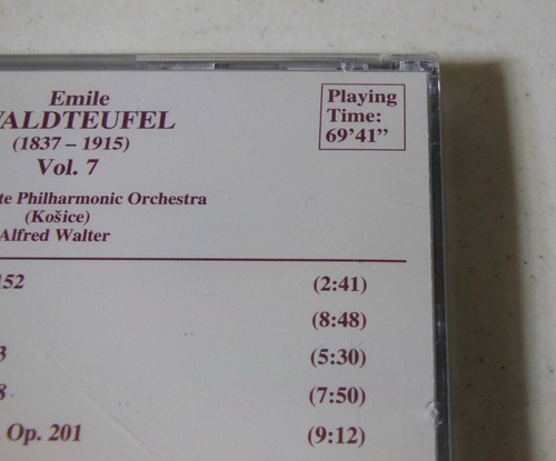 The Best of Emile Waldteufel CD NEW - Picture 5 of 6