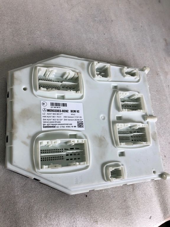 Mercedes-Benz GLA H247 2020 Comfort convenience body module 