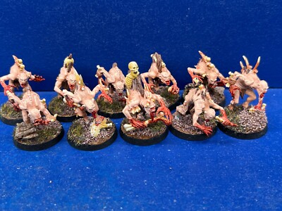 10 Crypt Ghouls der Flesh-eater Courts GUT BEMALT 3