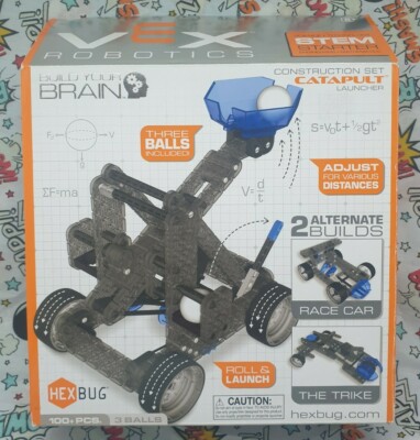 VEX ROBOTICS KATAPULT HEXBUG MODELLBAUSATZ MIT 2 ALTERNATIVEN BUILDS