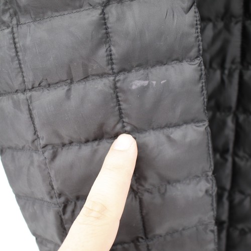 The North Face Puffer Jacket Mens 3XL Quilted Thermoball Full Zip Hooded Black - Picture 17 of 18
