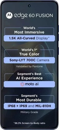Motorola Edge 60 Fusion 5G 6.67 " Global Version “NO TARIFFS IN USA” - Picture 6 of 15