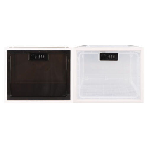 Lock Box Clear Food Storage Container Medicine Case with 3 Digit Combination - Picture 9 of 18