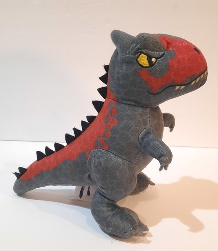 Jurassic World Dominion Dinosaur Plush Carnotaurus Soft Stuffed Animal 7” 2022 - Picture 2 of 6