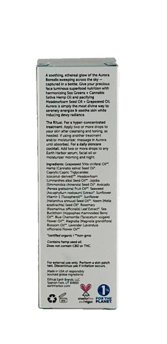 Earth Harbor AURORA Superfood Luminance Ampulle 100% Botanical Treatment 30 ml - Bild 5 von 6