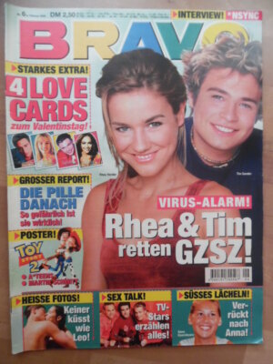 BRAVO 6 - 2.2. 2000 (1)** Anna Kournikowa NSYNC Britney Spears Leonardo DiCaprio
