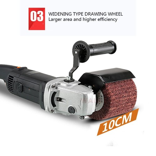 Electric Polisher Stainless Steel Metal Grinding Wire Drawing Machine Tool - Picture 1 of 6