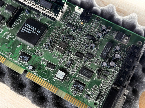 Creative Labs Sound Blaster 32 CT3930 ISA Audio YMF262 OPL3 Wavetable MIDI Card - Bild 3 von 6