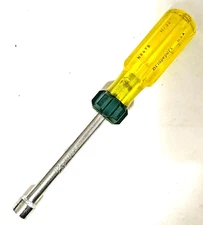 11/32 HOLLOW SHAFT NUT DRIVER 6 POINT VINTAGE BRIDGEPORT No. 478 (QTY:1) USA NOS