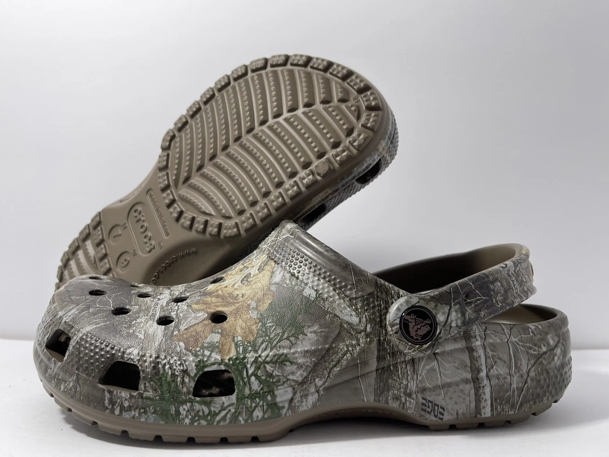 New Crocs Classic Realtree Edge Clogs Men s Size 7 13 US Camo