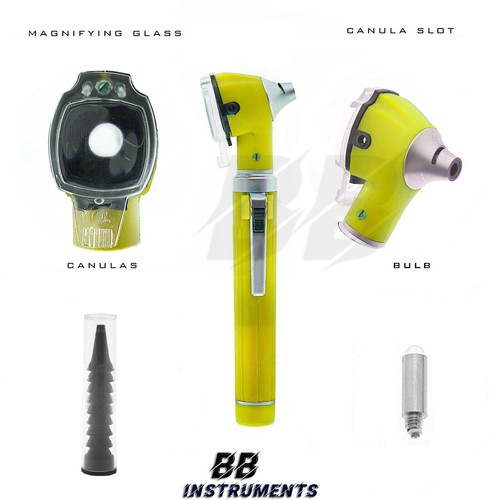 Mini Otoskop Set Ohrenspiegel Ohr Ohrtrichter Ohrenleuchte Otologie Spekulum HNO - Bild 11 von 11