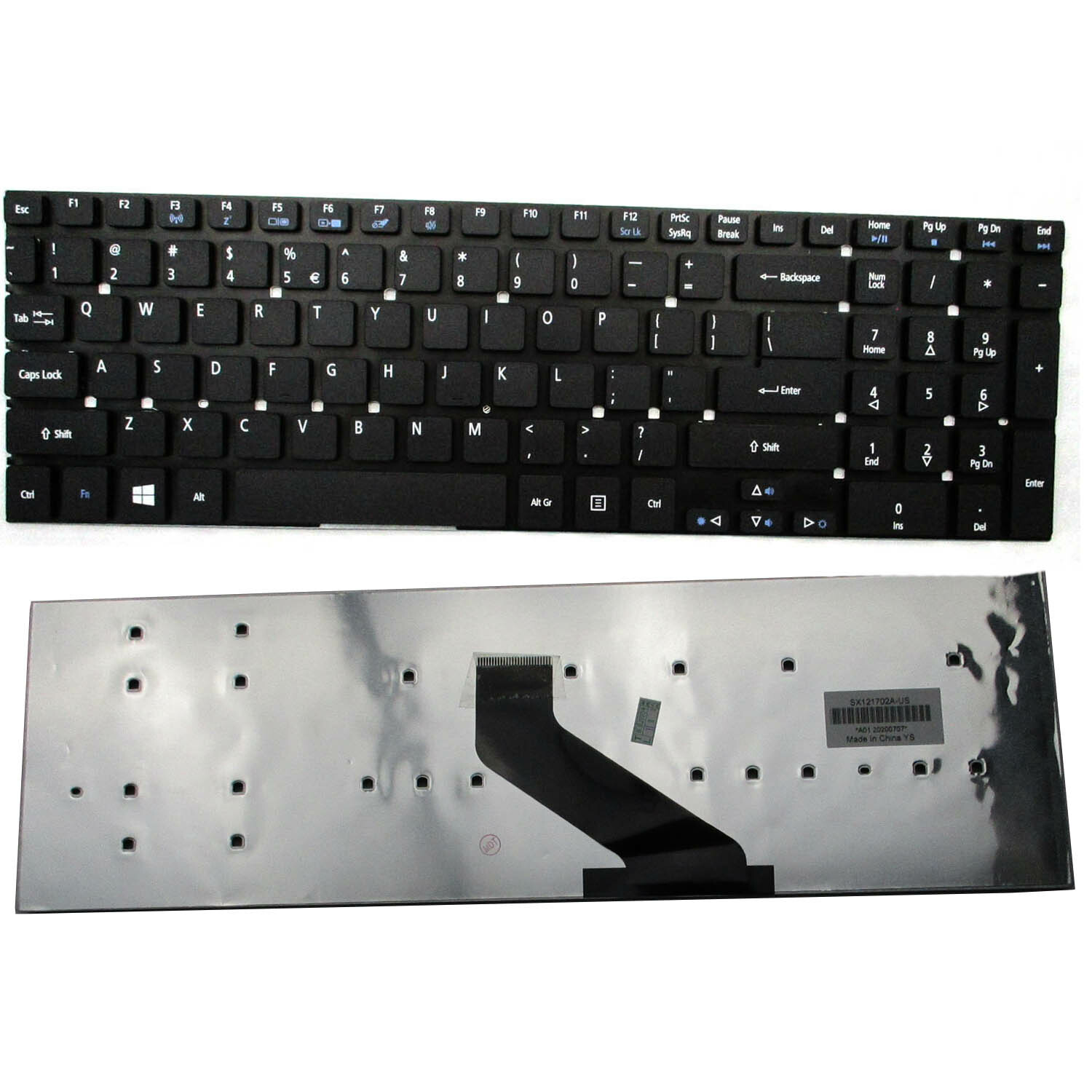 Brand New Original Laptop US Keyboard for Acer Aspire ES1-711 ES1-711G
