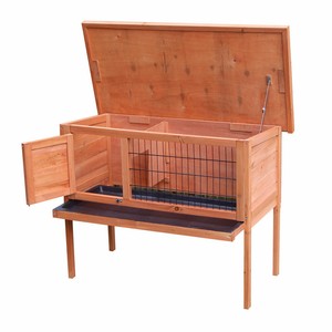 small wooden playpen