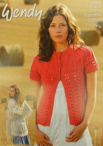 Peter Pan Wendy Knitting Patterns Children Women Men Dog Home 4 ply DK Chunky - Picture 14 of 71