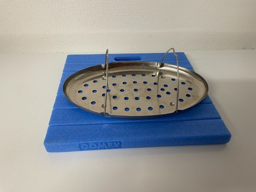 AMC Siebeinsatz Dampfeinsatz oval ca. 33 / 20 cm für ovalen Bräter Top - Bild 1 von 4