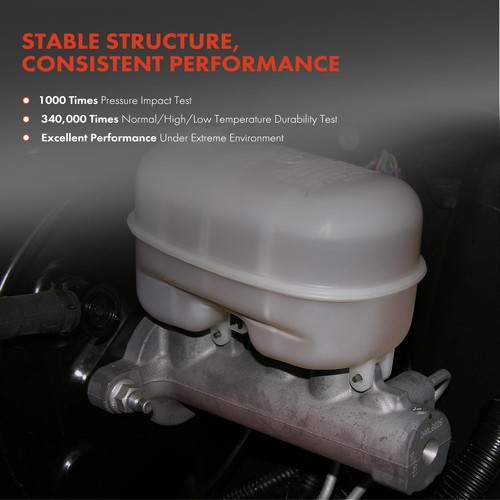 Brake Master Cylinder w/ Reservoir for Dodge Dart Lancer Plymouth Valiant 60-66 - Picture 6 of 8
