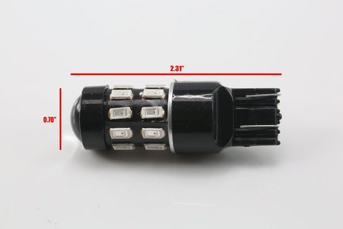 2X 7443 High Power 5630 Projector LED for Brake Tail Stop Light Bulbs - Imagen 5 de 5