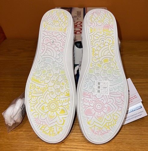 Lindos zapatos deportivos de lona blancos Skechers Bobs B para mujer, 6,5 - Imagen 7 de 7