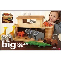 Fao Schwarz Big Noahâ?ts Animal Ark 15 Piece Play Set W/ Wooden Figures Fao Schwarz Big Noahâ?ts Animal Ark 15 Piece Play Set W/ Wooden Figures