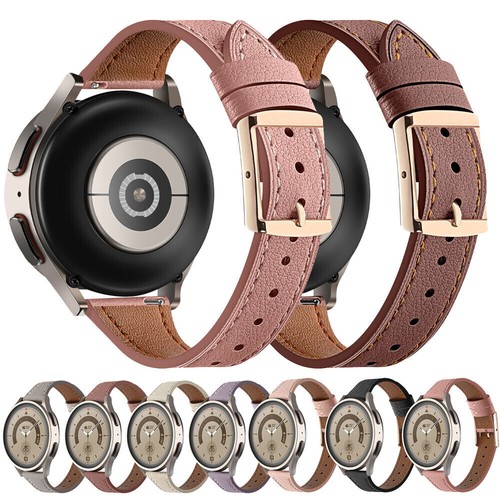 Leder Uhrenarmband Armband für Garmin VivoMove HR Trend/Venu 2Plus/SQ/Vivoactive 3 - Bild 2 von 29