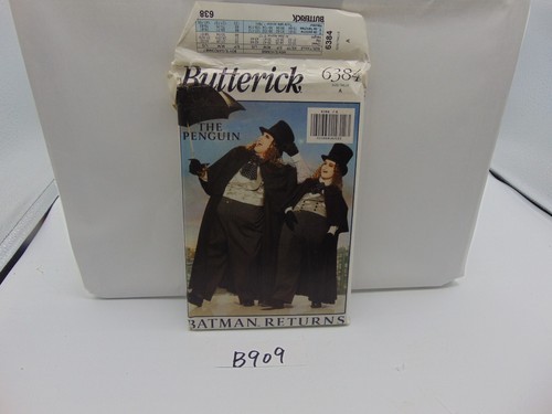 Batman Returns Adult Xs to Large PENGUIN Pattern Butterick 6384 UNCUT - Picture 1 of 5
