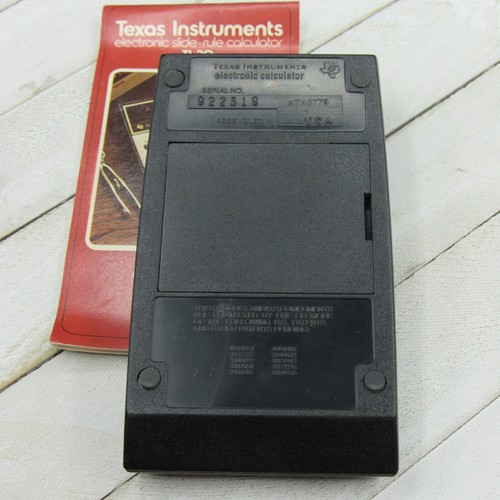 VTG Texas Instruments TI-30 ELECTRONIC SLIDE RULE CALCULATOR INSTRUCTION MANUAL - Picture 6 of 12