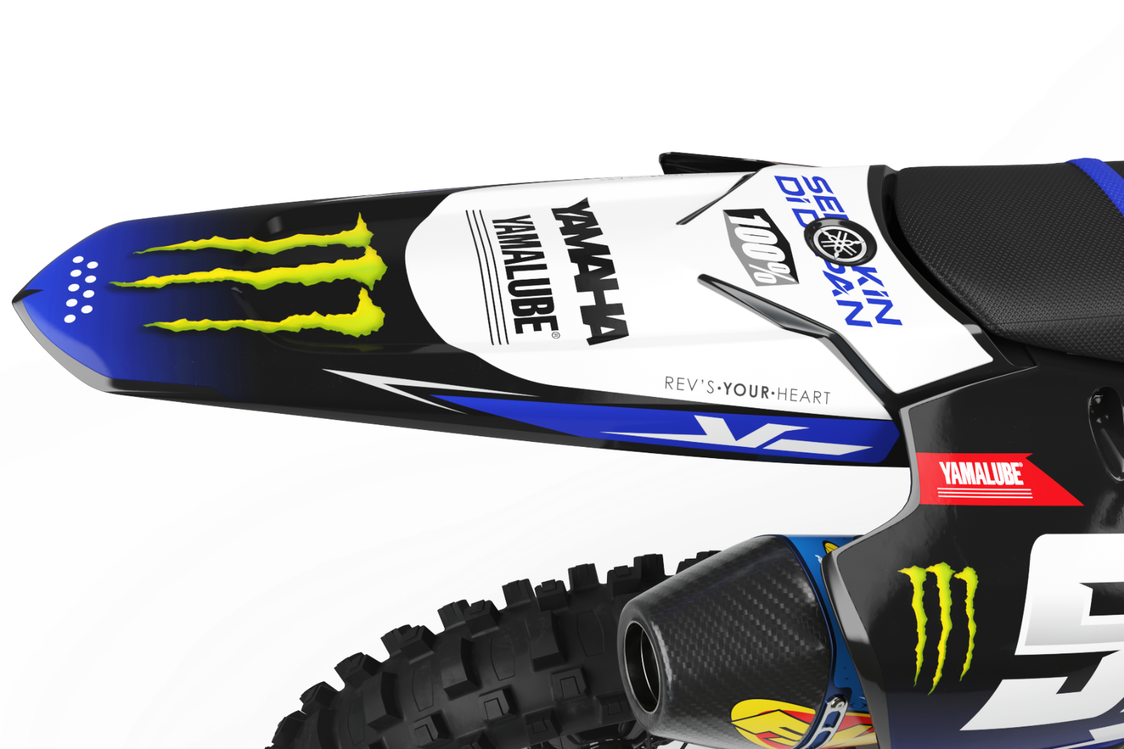 FURY STYLE decal kit Fits Yamaha YZ 250 2015 2020 Full Custom