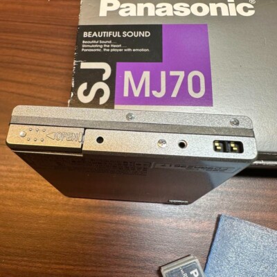 Panasonic SJ-MJ70 MDプレーヤー 0350 Panasonic SJ-MJ70 MiniDisc Player From Japan 0350 | eBay