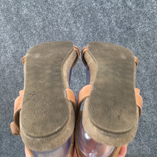 Blowfish Malibu Sandals Womens 7.5 Casual ZStrap Slingback Brown Faux Leather - Picture 11 of 15