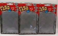Lot of 3 Flex Seal Tape MINI Clear Waterproof Repair Tape