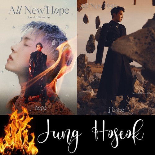 Individuell bedrucktes BTS T-Shirt (jhope version) Print On Demand - Bild 2 von 2